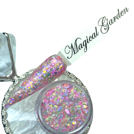 Magical Garden Glow In The Dark Dip Powder